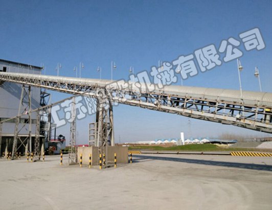 上海新型材料有限公司皮带输送机280米皮带输送机